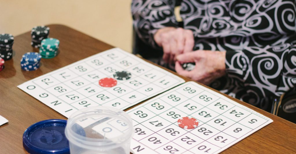 An activity played by residents as long term rehab, short term rehab, respite care facility